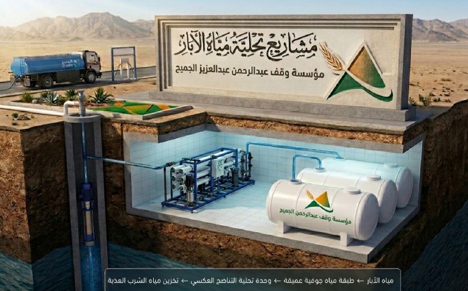 محطات تحلية مياه الآبار